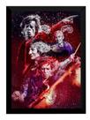 Quadro The Rolling Stones Arte Moldura 42x29cm