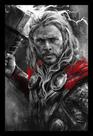 Quadro Thor Ragnarok Marvel Artístico Moldura 42x29cm Quadro Thor Ragnarok Marvel Artístico Moldura 42x29cm