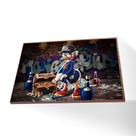 Quadro Tio Patinhas Canvas Com Vidro