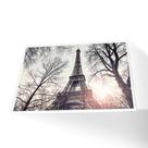 Quadro Torre Eiffel Canvas Com Vidro
