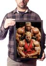 Quadro Treino Markus Ruhl & Dennis Wolf Decoração Academia