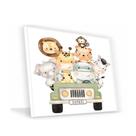 Quadro Turma do Jeep Vinil Sem Vidro