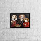 Quadro Turma Nobre Animal 45x34cm - com vidro