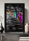 Quadro TV Girl Death of a Party Girl (Dark) Com Vidro Preta Tamanho:21cm x 30cm (A4)