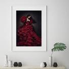Quadro Umbanda Pomba Gira Sete Saias - 60x48cm