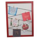 Quadro Varal de Fotos Decorativo c/ Moldura e Pregadores