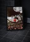 Quadro Vasco Campeão do Rio C/ Vidro e Moldura Preto Tam:A4