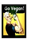 Quadro Vegan Popeye Arte Moldurada Decoração