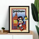Quadro Viagem Para O Reino Unido 45x34cm - com vidro