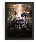 Quadro Vingadores Guerra Infinita Filme Poster Com Moldura Quadro Vingadores Guerra Infinita Filme Poster Com Moldura
