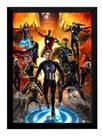 Quadro Vingadores Ultimato 2019 Filme Poster Moldurado Quadro Vingadores Ultimato 2019 Filme Poster Moldurado