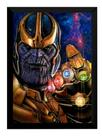 Quadro Vingadores Ultimato 2019 Thanos Poster Moldurado Quadro Vingadores Ultimato 2019 Thanos Poster Moldurado