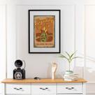 Quadro Vintage Caiaque - 60x48cm