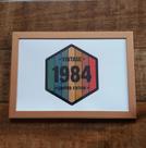 Quadro Vintage edição Ilimitada 1984