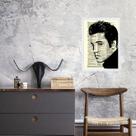 Quadro Vintage Elvis Presley 45x34cm