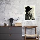 Quadro Vintage Frank Sinatra 45x34cm