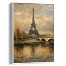 Quadro Vintage - Paris sob as Luzes do Entardecer