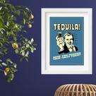 Quadro Vintage Tequila- 60x48cm