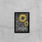 Quadro You Are My Sunshine 33x24cm - com vidro