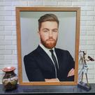 Quadros Barba Barbearia 35cmx45cm Modelo 6