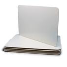 Quadros Branco para Apagar Flipside 30x46 cm Lado Único Pacote com 12