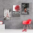 Quadros Decorativos 3 Peças Cidades Paris Londres