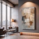 Quadros Decorativos Abstrato Luminoso 40x60 Moderno Luxo Sala Quarto Escritório