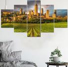 Quadros Decorativos Castelo Medieval"