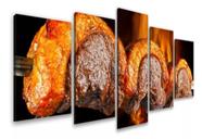 quadros decorativos Churrasco Picanha"