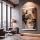 Quadros Decorativos Cidade Histórica 130x90 Moderno Luxo Sala Quarto Escritório