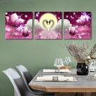 Quadros Decorativos Cisne Mosaico 3 Peças