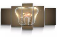 Quadros Decorativos Dente Consultorio Dentista"
