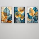 Quadros Decorativos flores abstratas
