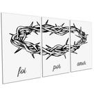 Quadros Decorativos Foi Por Amor Sala Escritório Quarto Moderno Casal PMG