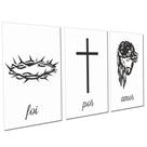 Quadros Decorativos Foi Por Amor Sala Escritório Quarto Moderno Casal PMG