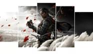 quadros decorativos Ghost Of Tsushima"
