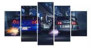 Quadros Decorativos Gtr Vs Supra Carros"