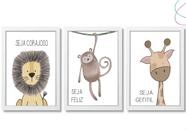 Quadros Decorativos infantil safari animais floresta Quadros Decorativos infantil safari animais floresta