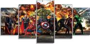 Quadros Decorativos Infantil Vingadores Super Herois"