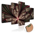 quadros decorativos Jantar Mandala Abstrato Florais"