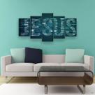 Quadros Decorativos Jesus Escrita Hd Quarto Sala Kit