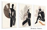 Quadros Decorativos Kit 3 Moldura e Vidro Persona Relva Quadros Decorativos Kit 3 Moldura e Vidro Persona Relva
