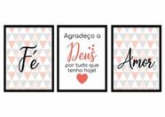 Quadros Decorativos kit 3 peças 120x60 cm Quadros Decorativos kit 3 peças 120x60 cm
