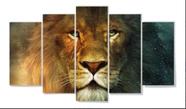 quadros decorativos Leão Narnia Aslan"