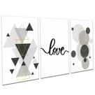 Quadros Decorativos Love Sala Escritório Quarto Moderno Casal PMG Quadros Decorativos Love Sala Escritório Quarto Moderno Casal PMG
