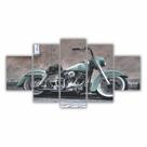 Quadros Decorativos MDF Moto Verde