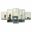 Quadros Decorativos MDF Paris Arco do Triunfo Quadros Decorativos MDF Paris Arco do Triunfo