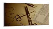 Quadros Decorativos Medicina em Tecido Canvas 130x60