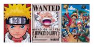 Quadros Decorativos Monkey D. Luffy, Mangá, Naruto