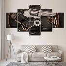 Quadros Decorativos Mosaico Arma Fuzil Ak 47"